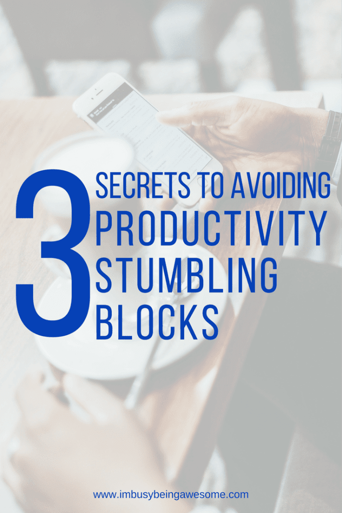 How to avoid productivity stumbling blocks, organization, time management, distractions, work at home, work, office, social media, facebook, twitter, instagram, #organization #timemanagement #distractions #workfromhome #work #office #socialmedia #facebook #twitter #instagram #homeoffice, #getitdone #avoiddistraction #tipsandtricks #strategies