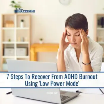 7 steps to recover from ADHD burnout