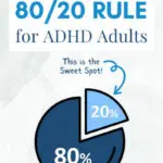 How To Use The 80/20 Rule (for ADHD Adults)